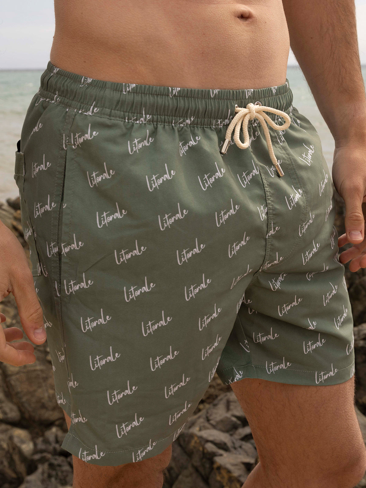 Bañador Litorale verde